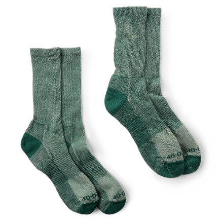 Merino Wool Ultralight Crew Hiking Socks - Seconds 2 Pairs