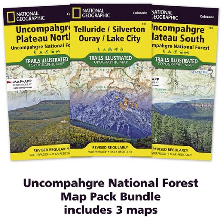 Uncompahgre National Forest Map Pack