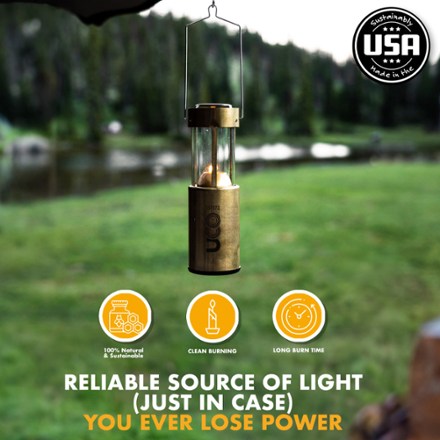 Candle Lantern Beeswax Candles - Package of 3