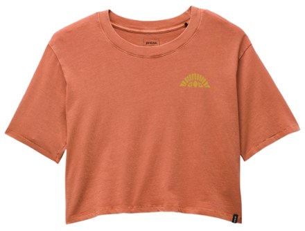 Everyday Vintage-Washed Graphic Crop T-Shirt - Women's