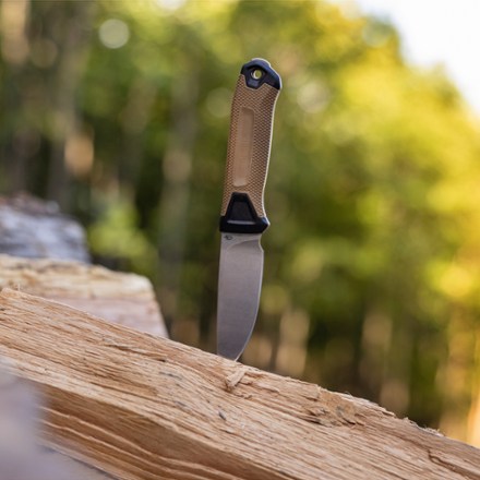 StrongArm Camp Fixed Blade Knife with Multi-Mount Molle Sheath