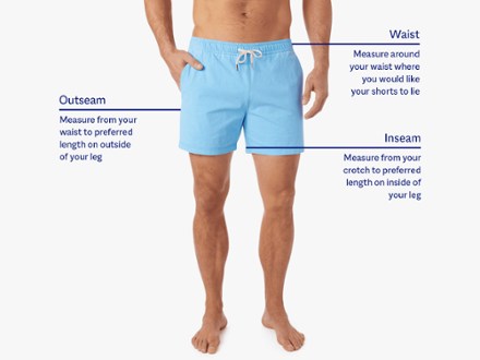 Bungalow 5" Swim Trunks - Men's