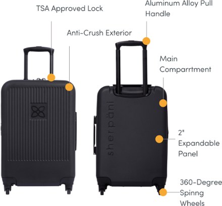 Meridian Carry-On Wheeled Luggage