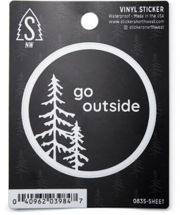 Go Outside Sticker