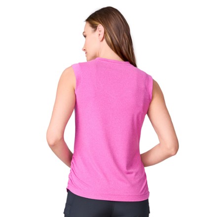 Microtech Chill B Cool Shirred Tank Top - Women's