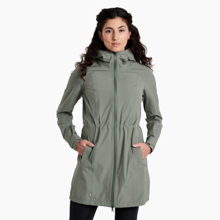 Stretch Voyagr Trench Jacket - Women's