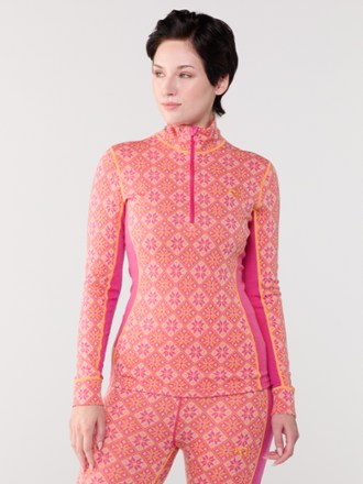 Rose Half-Zip Base Layer Top - Women's