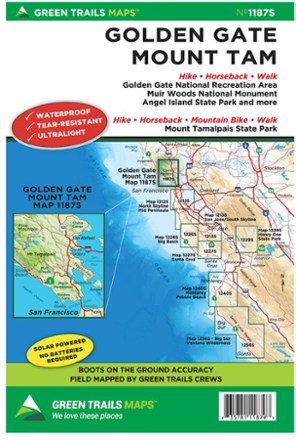 Map 1187S - Golden Gate, Mount Tam