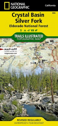 Crystal Basin / Silver Fork: Eldorado National Forest Topographic Map