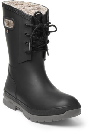 Amber Plush Lace Boots - Women's