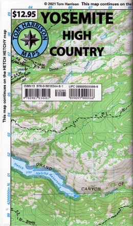 Yosemite High Country Trail Map