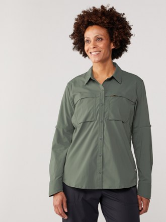 Sahara Solid Long-Sleeve Shirt - Women's