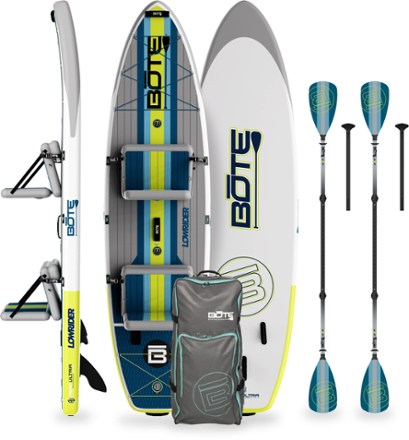 LowRider Aero Tandem Inflatable Hybrid Paddle Board with Paddles - 11'6"