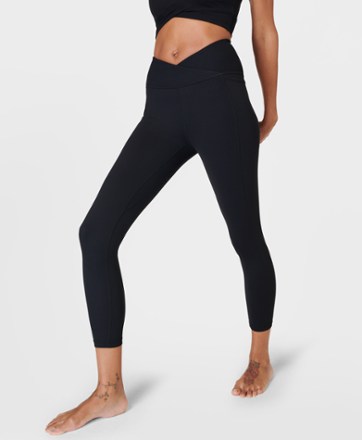 Super Soft Ultra-Lite 7/8 Wrap Yoga Leggings - Women's