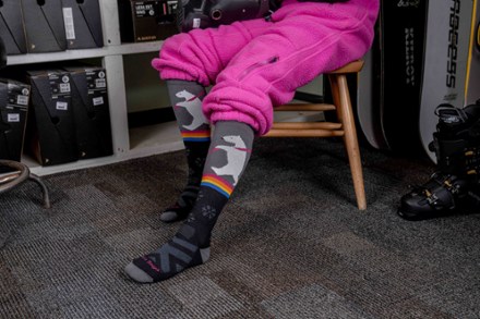 Thermolite Due North Over-The-Calf Midweight Ski and Snowboard Socks - Women's