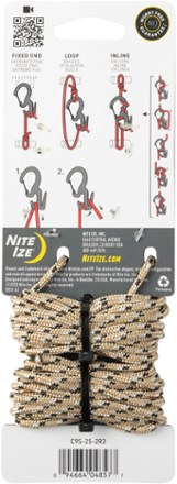 Figure 9 Carabiner Rope Tightener with 3.5 mm Cord - Package of 2