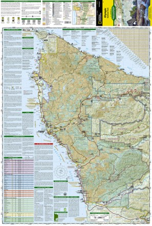 Olympic National Park Topographic Map 