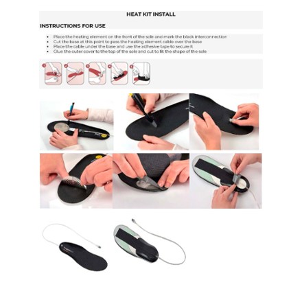 Set Heat Kit + C-Pack 1700B Foot Warmers