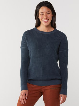Wallace Lake Waffle Sweater - Women's