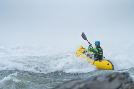 Nirvana Self-Bailing Packraft with TiZip Storage