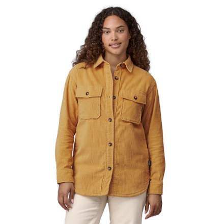 Corduroy Overshirt Jacket - Women's