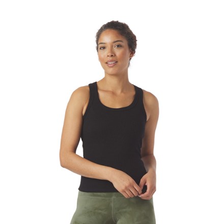 High-Neck Comfort Tank Top - Women's
