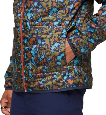 Teca Calido Hooded Print Insulated Jacket - Men's