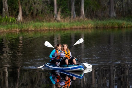 Beach SUP-Yak Tandem Inflatable Stand Up Paddle Board with Paddles - 11'6"