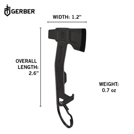 Hatchet Keychain Tool