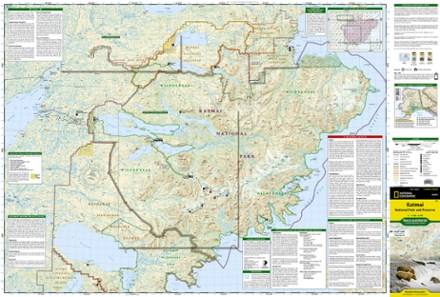 Katmai National Park and Preserve Trail Map