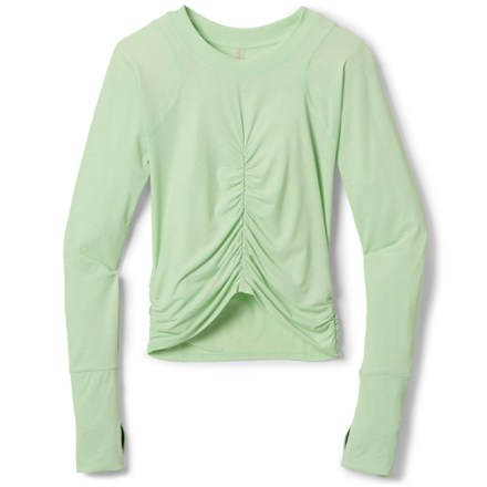 Tempo Ruched Long-Sleeve Shirt - Women's