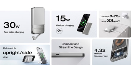 RAPID Magnetic Power Bank - 5000 mAh