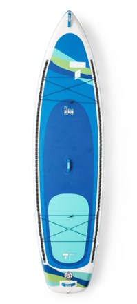Beach SUP-Yak Tandem Inflatable Stand Up Paddle Board with Paddles - 11'6"