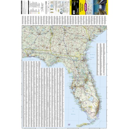 United States Southeast Adventure Travel Map