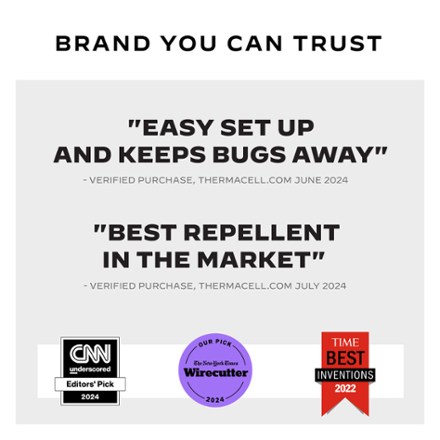 Rechargeable Mosquito Repellent 72-Hour Refill