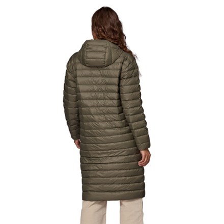 Recycled Down Sweater Parka - Women's