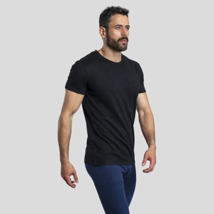 160 Ultralight Alpaca Wool Crewneck Base Layer T-Shirt - Men's