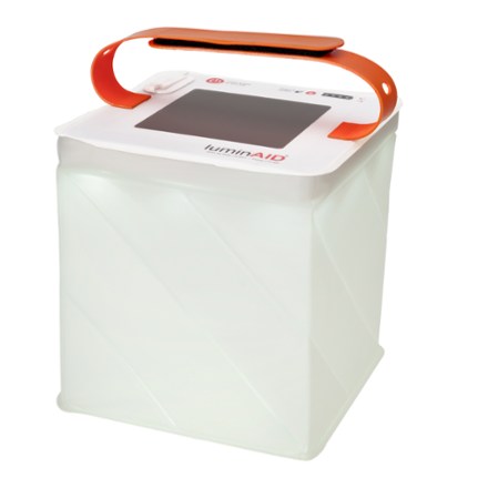 Max Quick Inflate Solar Lantern with Phone Charger