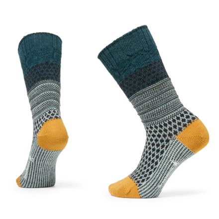 Everyday Popcorn Cable Crew Socks - Women's
