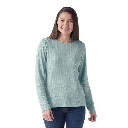 Thermal Merino Rib Crew Shirt - Women's