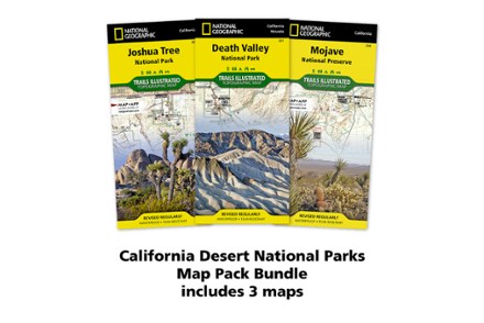 California Desert National Parks Map Pack