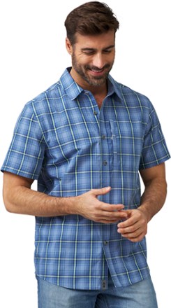 Poplin Yarn-Dye Shirt - Men's