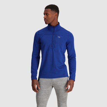 Vigor Grid Fleece Half-Zip Pullover - Men's