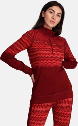 Silja Half-Zip Base Layer Top - Women's