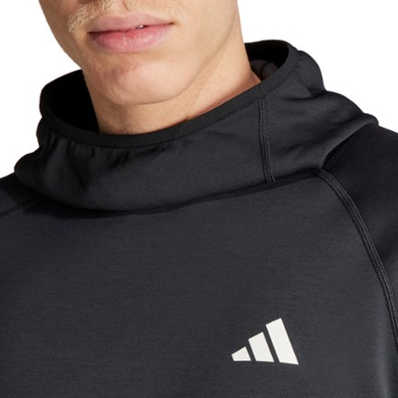 Own The Run Excite 3-Stripes Hoodie - Men's