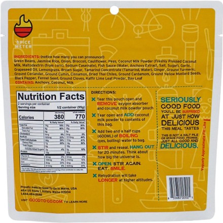 Thai Curry -  2 Servings