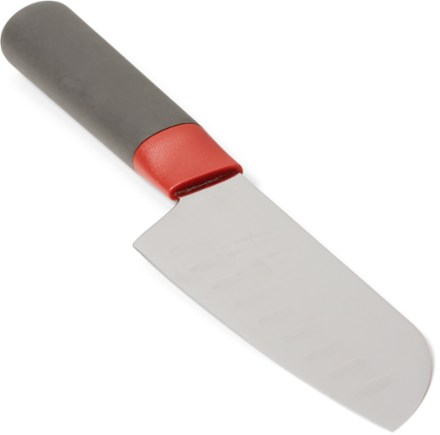 Outdoor Santoku Knife with Locking Sheath