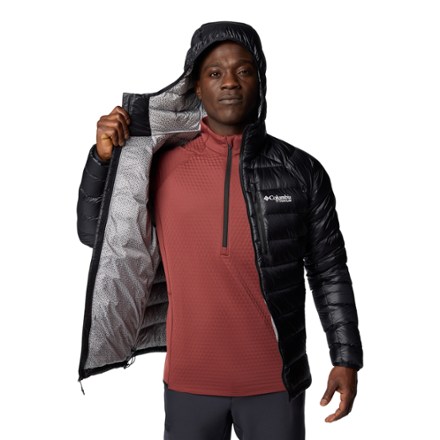 Arctic Crest Hooded Down Jacket - Men's