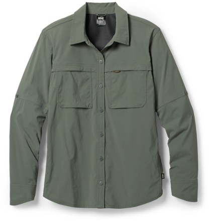 Sahara Solid Long-Sleeve Shirt - Women's
