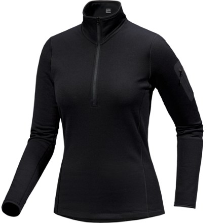 Kyanite Zip-Neck Base Layer Top - Women's
